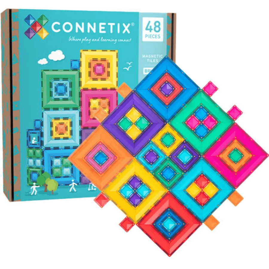 Klocki magnetyczne Bright Portal Pack 48el. / Connetix