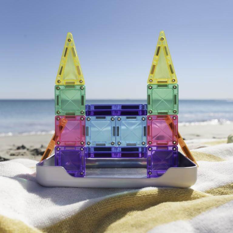 Klocki magnetyczne podróżne Travel Mini Pack 32 el. / Connetix