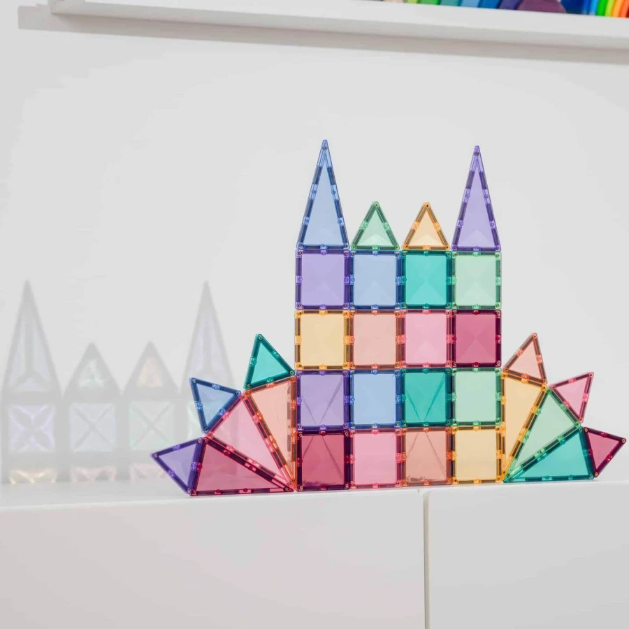 Klocki magnetyczne Pastel Mini Pack 32 el. / Connetix