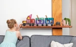 Klocki magnetyczne Pastel Transport Pack 50 el. / Connetix