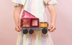 Klocki magnetyczne Pastel Transport Pack 50 el. / Connetix