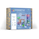 Klocki magnetyczne kulodrom Pastel Ball Run Expansion Pack 80 el. / Connetix