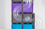 Klocki magnetyczne kulodrom Ball Run Galaxy Pack 61 el. / Connetix