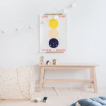 Tunel do zabawy Terrazzo Beige / 3 Sprouts