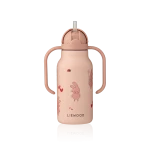 Butelka ze stali nierdzewnej Kimmie, 250ml - Wild child, Rosey / Liewood