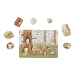 USZKODZONE OPAKOWANIE: Puzzle dźwiękowe Forest Friends FSC / Little Dutch