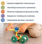 Magnetyczne klocki konstrukcyjne 3D - Education Pack XXL, 150 elementów / KUB Planet