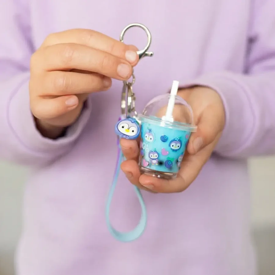 Zestaw kreatywny - zawieszka DIY Jagodowe Bubble Tea / Tiger Tribe