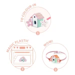 Zrób to sam - magiczny plastik JELONEK / Djeco