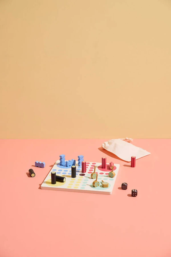Gra planszowa Ludo szwedzkie słodycze / Kids concept