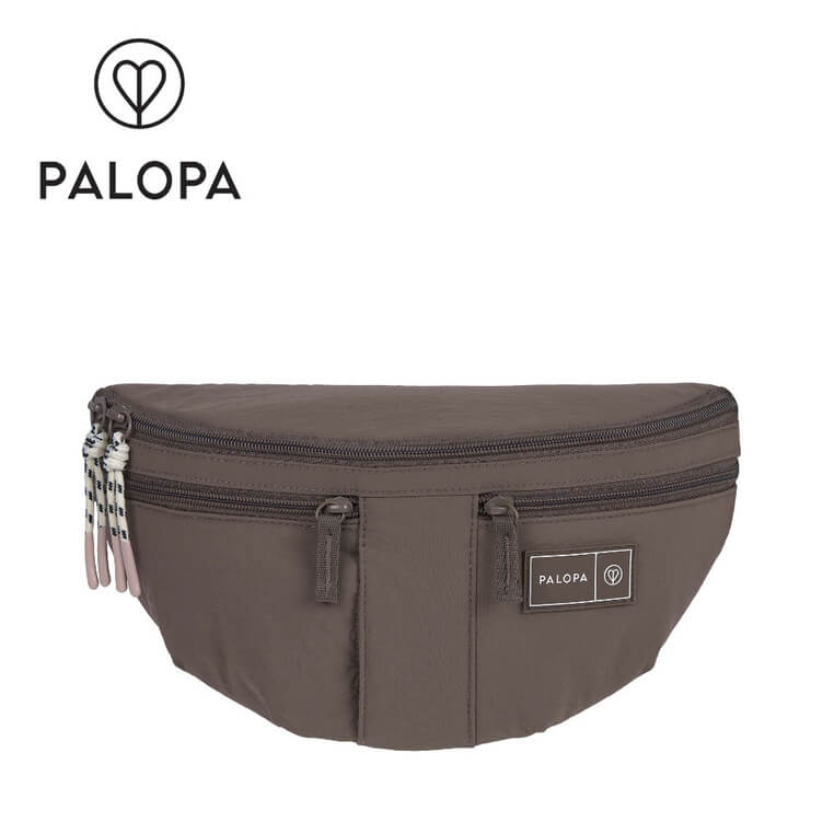 Torebka nerka na smakołyki dla psa Emma crinkled nylon - chocolate / Palopa