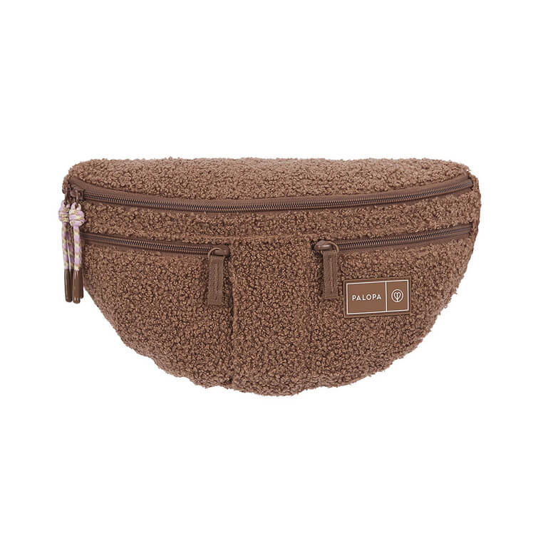 Torebka nerka na smakołyki dla psa Emma teddy-fleece, Edycja limitowana - brown / Palopa
