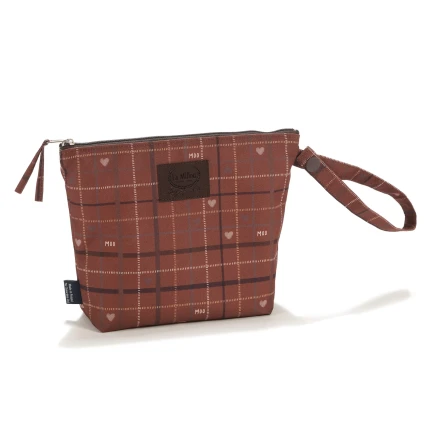 Wodoodporna kosmetyczka - MOO MEADOW PLAID / La Millou