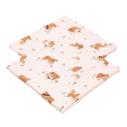 2-pak pieluszek 100% Bamboo - MOO MEADOW / La Millou
