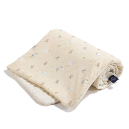 Ciepły Koc Velvet - BEBE MIGNON VANILLA / La Millou