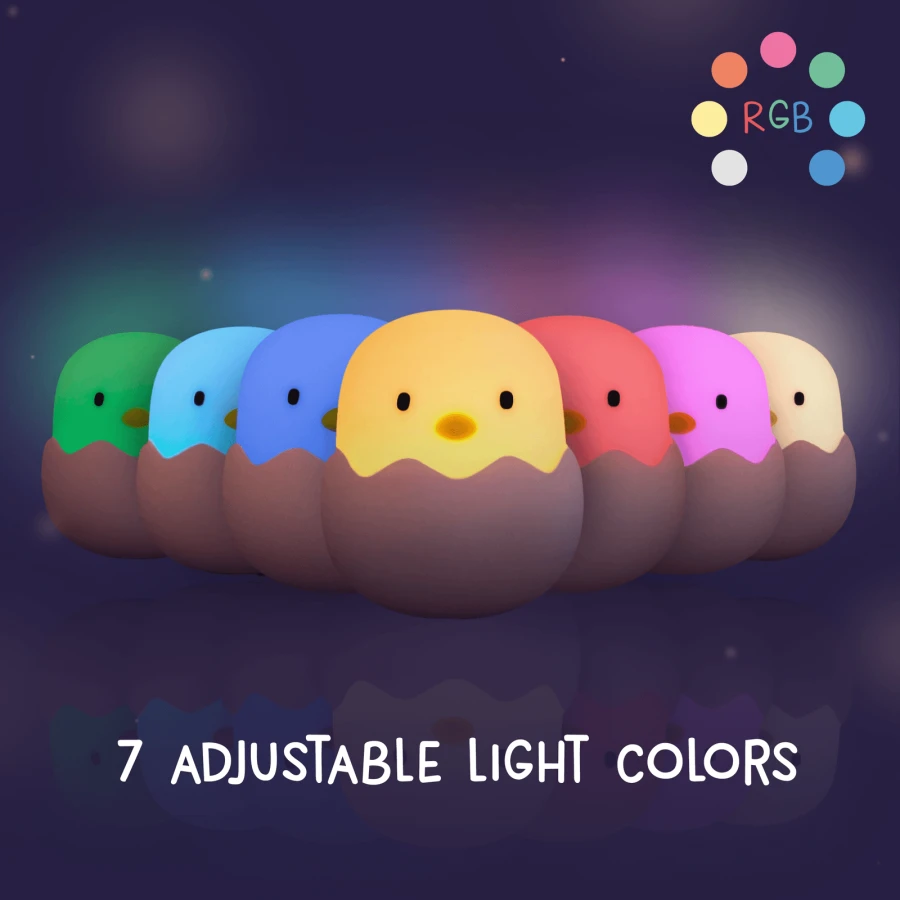 Lampka nocna EGGY EGG LED Pisklak / Eggy&Friends
