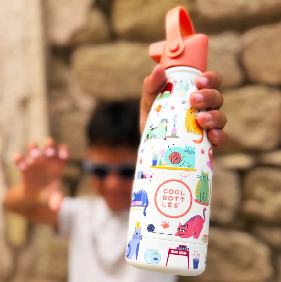 Butelka termiczna Kids Triple cool - Kitty Club, 260 ml / Cool Bottles
