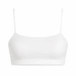 Nieprzemakalny biustonosz do karmienia piersią top bra dropless. biały / dropless.