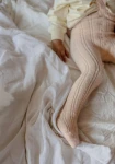 Rajstopki ze stopkami Granny Teddy Footed - Silky Peach / Silly Silas