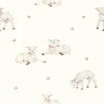 2w1 rożek/pościel z organicznego muślinu - little sheeps / My Memi