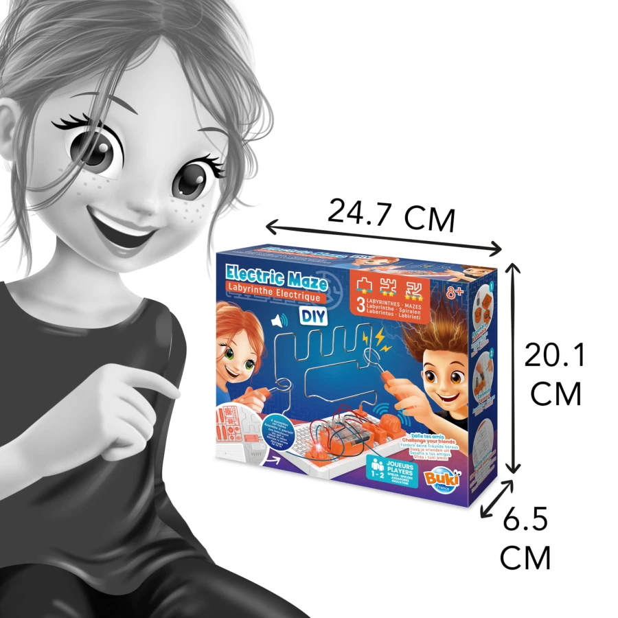 Zrób to sam - Elektryczny labirynt DIY / Buki