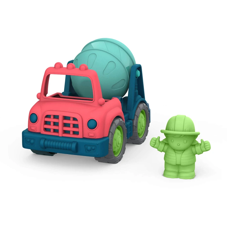 BETONIARKA z kierowcą - Little CEMENT TRUCK, Wonder Wheels / Battat