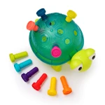 Interaktywny ŻÓŁW edukacyjny (turkusowy) - do nauki liczenia i kolorów / B.Toys
