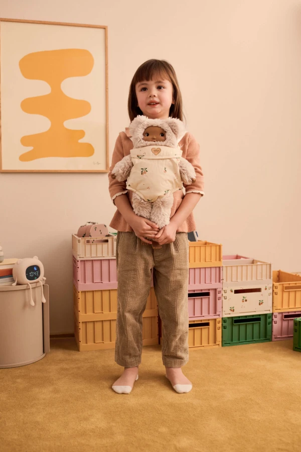 Nosidełko dla lalek Eleanor - Mini Me Peach, Seashell / Liewood