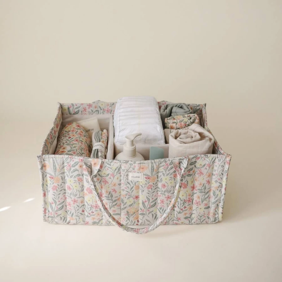 Organizer na pieluchy - Pastel Blooms / Mushie