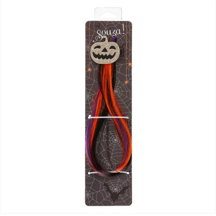 Spinka do włosów doczepiane pasemko dynia / Souza! Halloween