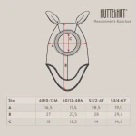 Kominiarka z uszkami królika - Sand Melange / HUTTEliHUT
