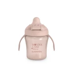 Kubek niekapek do nauki picia, 200 ml - króliczek różowy / Suavinex