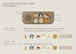 Muzyczna książeczka sensoryczna, czas na brzuszku - Farma  / Taf Toys