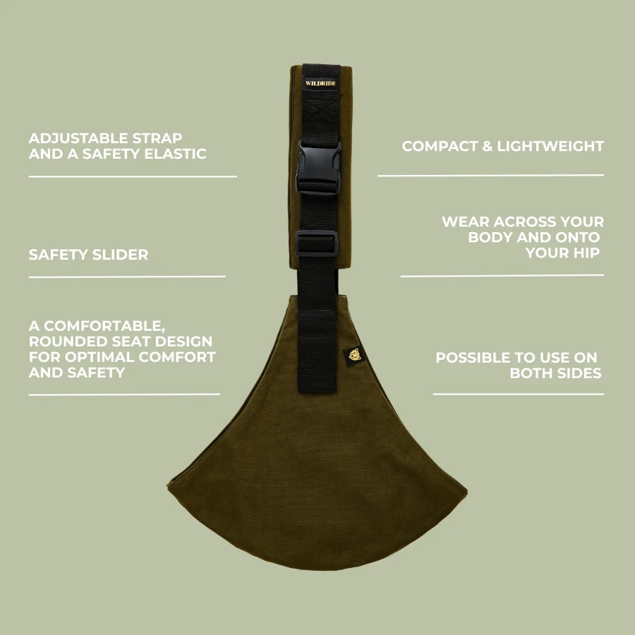 Nosidło wspomagające Army Green / Wildride