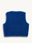 Dziecięca kamizelka merino - cobalt / Happymess