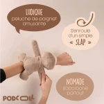 Pluszowa bransoletka Slap Leniwiec Podcoll / Histoire d'Ours