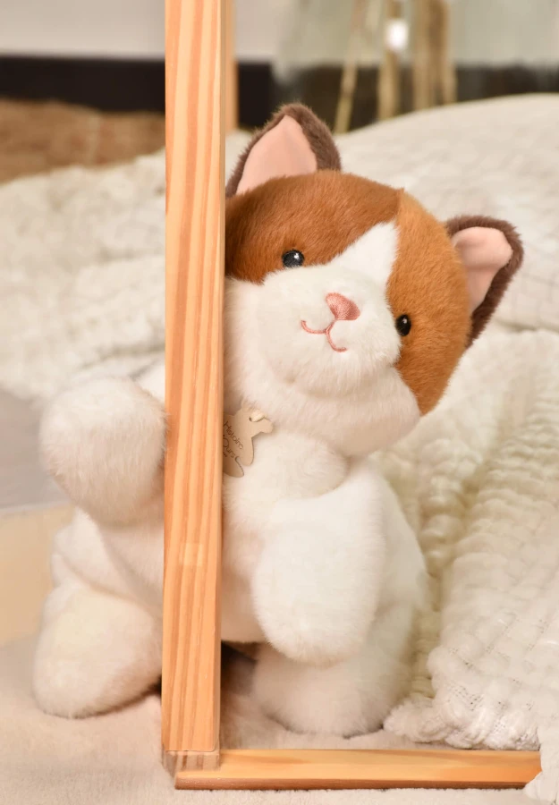 Pluszowy obciążeniowy kot Les P'tits Relax / Histoire d'Ours