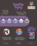 GOAT Earbuds Frozen Cyborgs słuchawki bezprzewodowe z etui i wisiorkiem / Kiddoboo