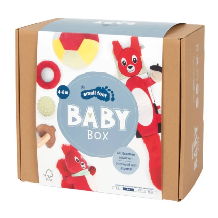 Zestaw prezentowy Baby Box 4-6 miesięcy / Small Foot