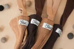 Rajstopki wełniane ze stopkami Footed - Espresso Brown / Silly Silas