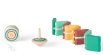 Klasyczne gry Retro Fidget Trio, jojo, bączek, drabinka Jacoba, 6+ / BS Toys