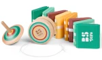 Klasyczne gry Retro Fidget Trio, jojo, bączek, drabinka Jacoba, 6+ / BS Toys