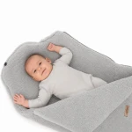 Śpiworek wełniany Mini Nevada 0-18m - grey / Zaffiro