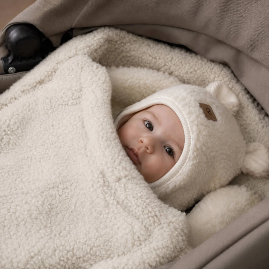 Śpiworek wełniany Mini Nevada 0-18m - beige / Zaffiro