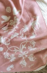 Kocyk żakardowy Jacquard 100x75cm - Mullberry Pink / Elodie Details