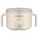 USZKODZONE OPAKOWANIE: Przenośny podgrzewacz do jedzenia dla dzieci MyBabyBowl - White / MyBabyBottle