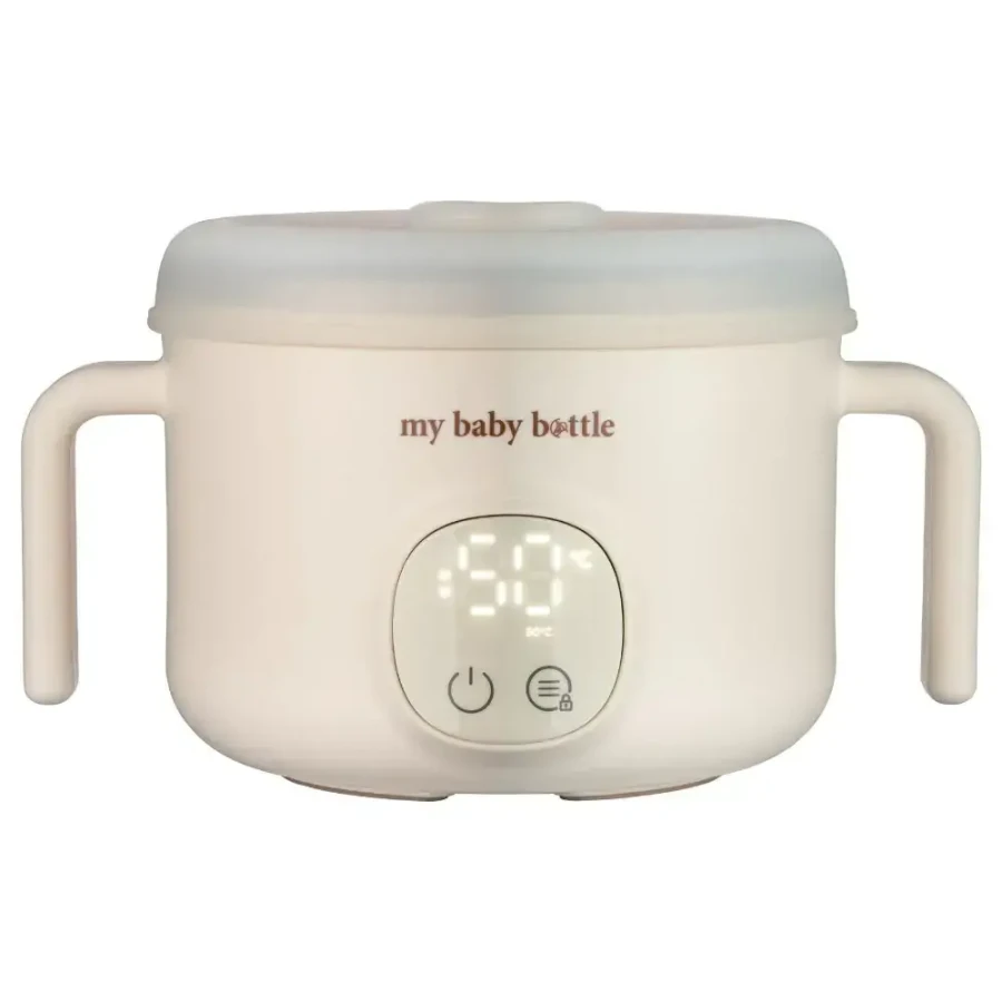 USZKODZONE OPAKOWANIE: Przenośny podgrzewacz do jedzenia dla dzieci MyBabyBowl - White / MyBabyBottle