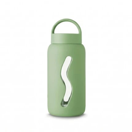 Szklana butelka Mini Bottle, 500 ml - Pure Matcha / Muuki