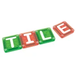 Klocki Magnetyczne Learn Letters 56 el. / Magna-Tiles