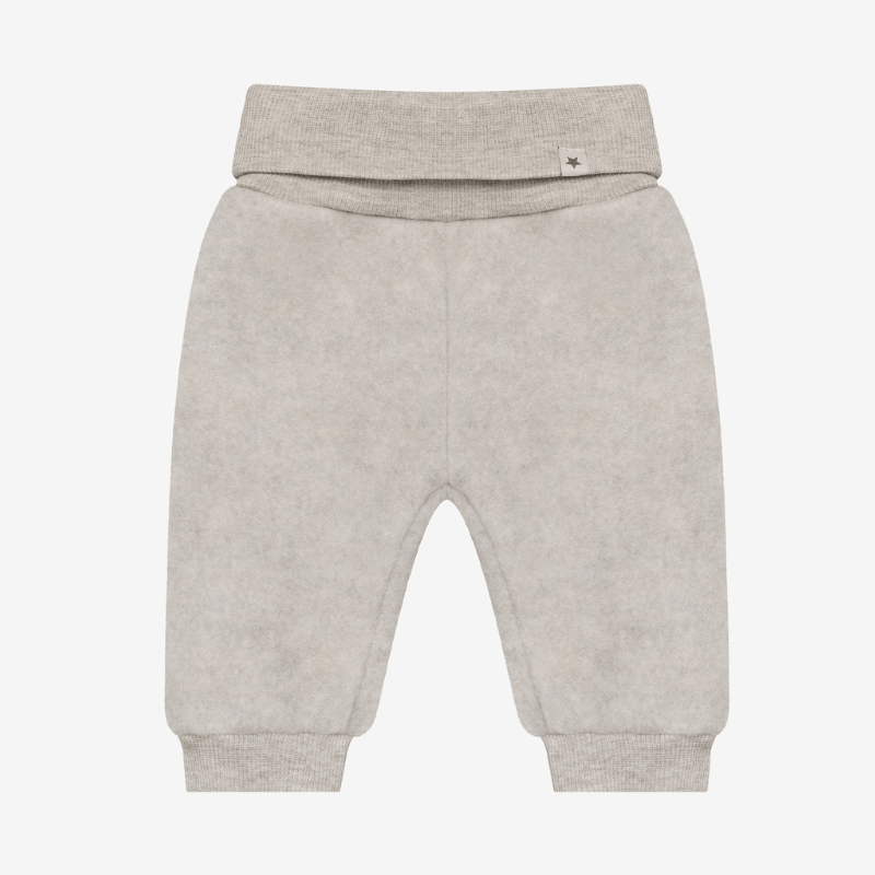 Spodnie 100% wełny merino - Camel Melange / HUTTEliHUT